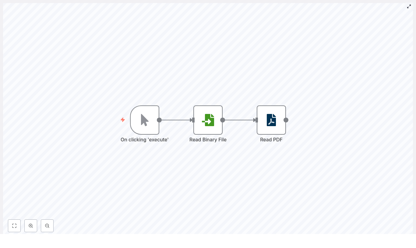 Read PDFs in n8n: Read Binary File + Read PDF