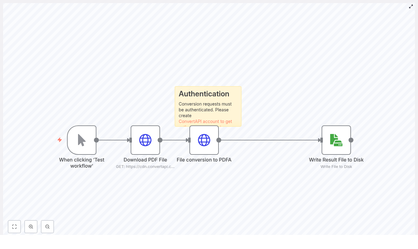 Convert PDF to PDF/A in n8n (ConvertAPI Guide)