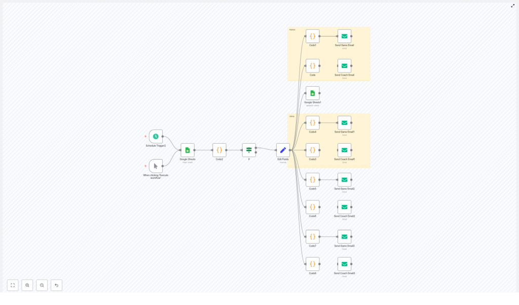 Automate Golf Booking with n8n & Google Sheets