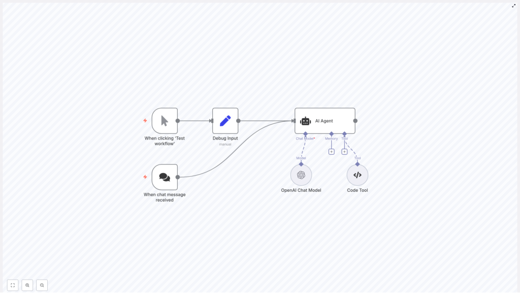 n8n AI Agent: Code Tool for Random Color Selection
