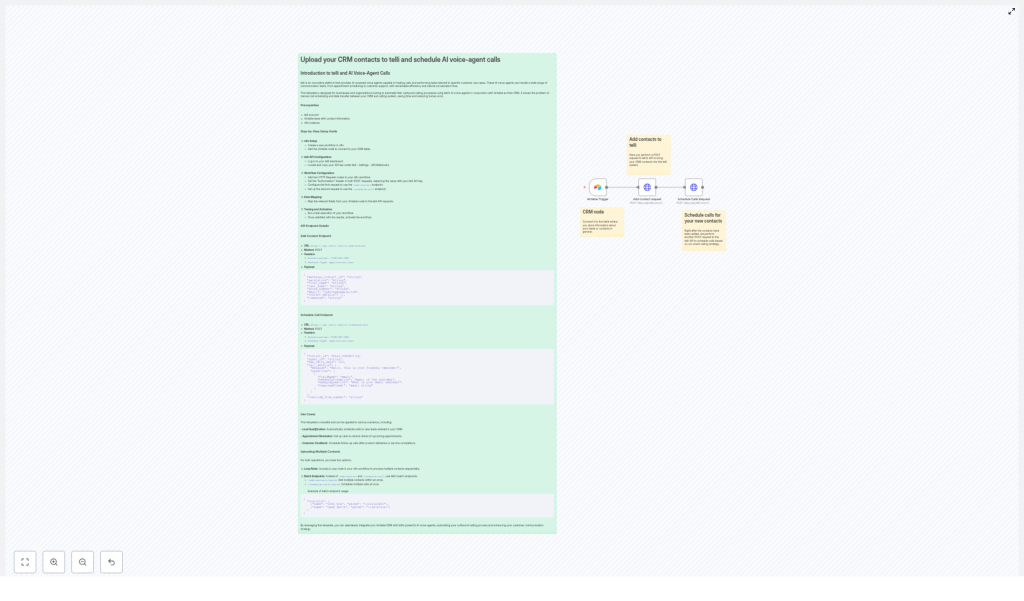 Automate AI Voice Calls with Airtable & telli Integration