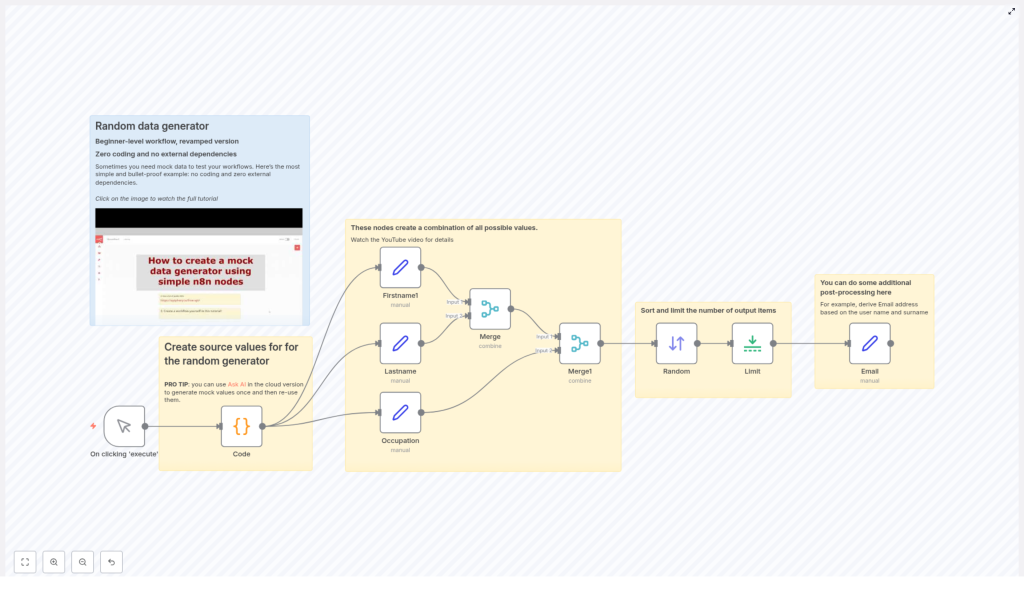 How to Build a Simple Random Data Generator in n8n